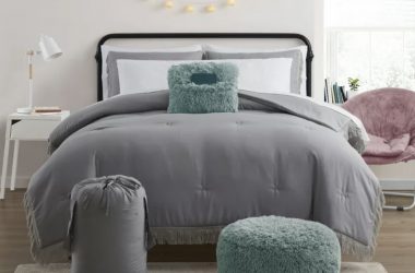 12Pc Bed in a Bag Including an Ottoman Just $49!